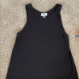 Black long tank